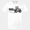 V-Neck Heavy Cotton 100% T-Shirt Thumbnail