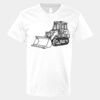 V-Neck Heavy Cotton 100% T-Shirt Thumbnail