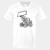 V-Neck Heavy Cotton 100% T-Shirt Thumbnail
