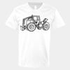 V-Neck Heavy Cotton 100% T-Shirt Thumbnail
