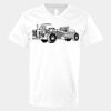 V-Neck Heavy Cotton 100% T-Shirt Thumbnail