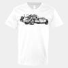 V-Neck Heavy Cotton 100% T-Shirt Thumbnail