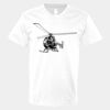 V-Neck Heavy Cotton 100% T-Shirt Thumbnail