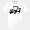 V-Neck Heavy Cotton 100% T-Shirt Thumbnail