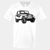 V-Neck Heavy Cotton 100% T-Shirt Thumbnail