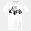 V-Neck Heavy Cotton 100% T-Shirt Thumbnail