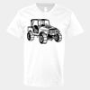 V-Neck Heavy Cotton 100% T-Shirt Thumbnail