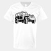 V-Neck Heavy Cotton 100% T-Shirt Thumbnail