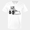 V-Neck Heavy Cotton 100% T-Shirt Thumbnail