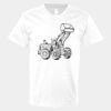 V-Neck Heavy Cotton 100% T-Shirt Thumbnail