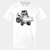V-Neck Heavy Cotton 100% T-Shirt Thumbnail