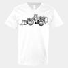 V-Neck Heavy Cotton 100% T-Shirt Thumbnail