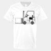 V-Neck Heavy Cotton 100% T-Shirt Thumbnail