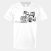V-Neck Heavy Cotton 100% T-Shirt Thumbnail