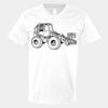 V-Neck Heavy Cotton 100% T-Shirt Thumbnail