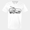 V-Neck Heavy Cotton 100% T-Shirt Thumbnail