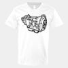 V-Neck Heavy Cotton 100% T-Shirt Thumbnail
