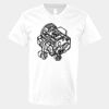V-Neck Heavy Cotton 100% T-Shirt Thumbnail