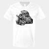 V-Neck Heavy Cotton 100% T-Shirt Thumbnail