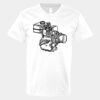 V-Neck Heavy Cotton 100% T-Shirt Thumbnail