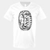 V-Neck Heavy Cotton 100% T-Shirt Thumbnail