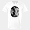 V-Neck Heavy Cotton 100% T-Shirt Thumbnail