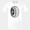 V-Neck Heavy Cotton 100% T-Shirt Thumbnail