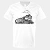 V-Neck Heavy Cotton 100% T-Shirt Thumbnail