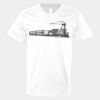 V-Neck Heavy Cotton 100% T-Shirt Thumbnail