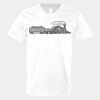 V-Neck Heavy Cotton 100% T-Shirt Thumbnail