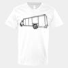 V-Neck Heavy Cotton 100% T-Shirt Thumbnail