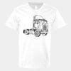 V-Neck Heavy Cotton 100% T-Shirt Thumbnail