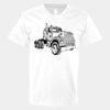 V-Neck Heavy Cotton 100% T-Shirt Thumbnail