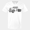 V-Neck Heavy Cotton 100% T-Shirt Thumbnail
