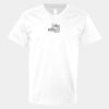 V-Neck Heavy Cotton 100% T-Shirt Thumbnail