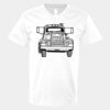 V-Neck Heavy Cotton 100% T-Shirt Thumbnail