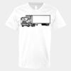 V-Neck Heavy Cotton 100% T-Shirt Thumbnail