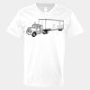 V-Neck Heavy Cotton 100% T-Shirt Thumbnail
