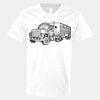 V-Neck Heavy Cotton 100% T-Shirt Thumbnail