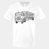 V-Neck Heavy Cotton 100% T-Shirt Thumbnail