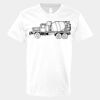 V-Neck Heavy Cotton 100% T-Shirt Thumbnail