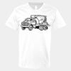 V-Neck Heavy Cotton 100% T-Shirt Thumbnail