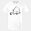 V-Neck Heavy Cotton 100% T-Shirt Thumbnail