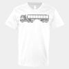 V-Neck Heavy Cotton 100% T-Shirt Thumbnail