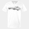 V-Neck Heavy Cotton 100% T-Shirt Thumbnail