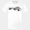 V-Neck Heavy Cotton 100% T-Shirt Thumbnail