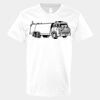 V-Neck Heavy Cotton 100% T-Shirt Thumbnail