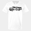 V-Neck Heavy Cotton 100% T-Shirt Thumbnail