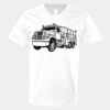 V-Neck Heavy Cotton 100% T-Shirt Thumbnail
