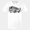V-Neck Heavy Cotton 100% T-Shirt Thumbnail
